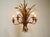 1970s Large Gold-Plated 5-Arm Tall Metal Chandelier by Hans Kögl, 1970s For Sale - Image 5 of 17