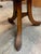 Wood 1950s Vintage Sculpted Mahogany Tripod Stools After Adolf Loos - Set of 4 For Sale - Image 7 of 10