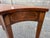 Wood Vintage Hepplewhite Style Mahogany and Burled Wood Inlaid Console Table For Sale - Image 7 of 17