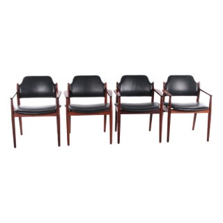Model 62A Chairs by Arne Vodder for Sibast, Denmark, 1960s, Set of 4 For Sale
