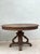 Brown Vintage Boho Primitive Center Hall Table For Sale - Image 8 of 9