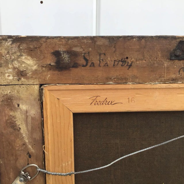 Wood Antique Old Master Floral Still Life Oil Painting Flowers 18th Century Italian For Sale - Image 7 of 9