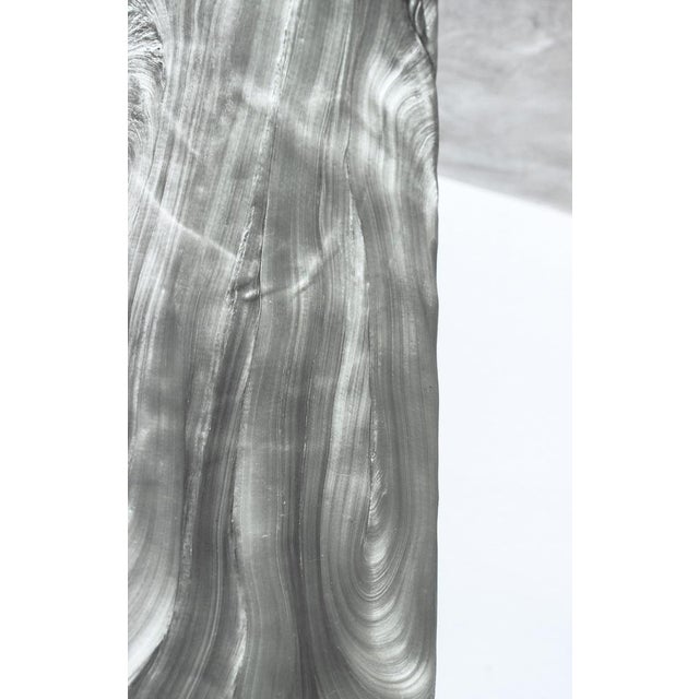 Mother of Pearl Finish Side Table by Marten and Joost For Sale - Image 4 of 8