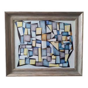 Contemporary Abstract Oil Painting by Christopher Barrow