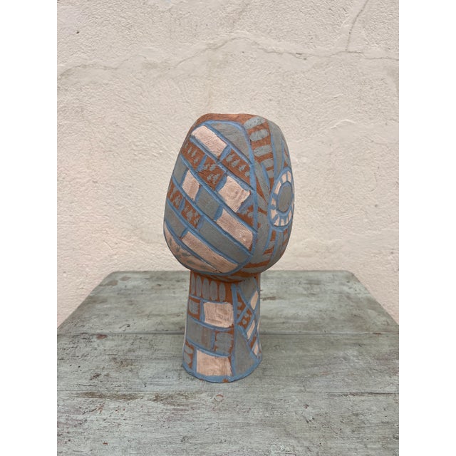 1990s Ueda Satoko Abstract Clay Sculpture, Brazil 1991 For Sale - Image 5 of 11