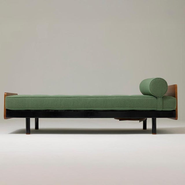 This s.c.a.l. Daybed designed by the iconic french designer, jean prouvé, is a true mid-century modern masterpiece....