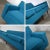 Vintage Mid-Century Modern Turquoise Lawson 4 Cushion Sofa Attributed to Milo Baughman for James Inc. For Sale - Image 11 of 13