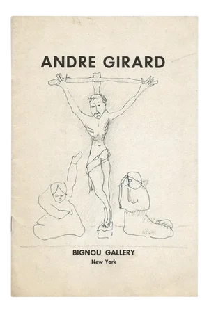 Unknown, Andrè Girard, Vintage Catalogue, Mid-20th Century