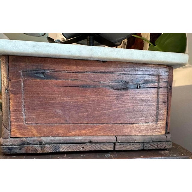 Brown Antique French Balancing Scale For Sale - Image 8 of 8