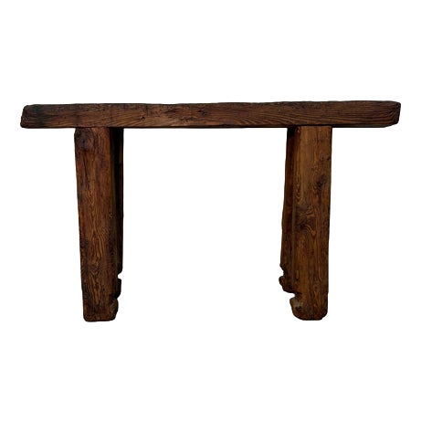 19th Century Rustic Larch Work Table For Sale
