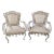 French Rene Prou Style Wrought Iron Armchairs For Sale