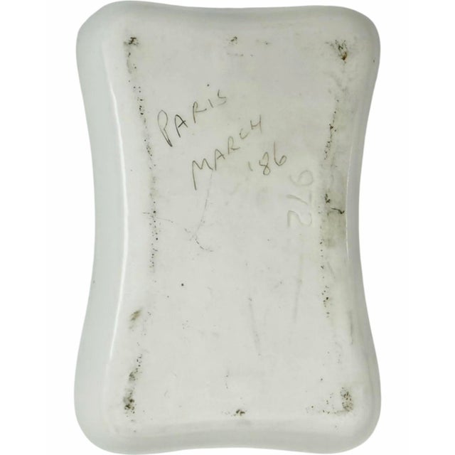 Hotel De La Tremoille Paris France Porcelain Ashtray Dish For Sale - Image 4 of 12
