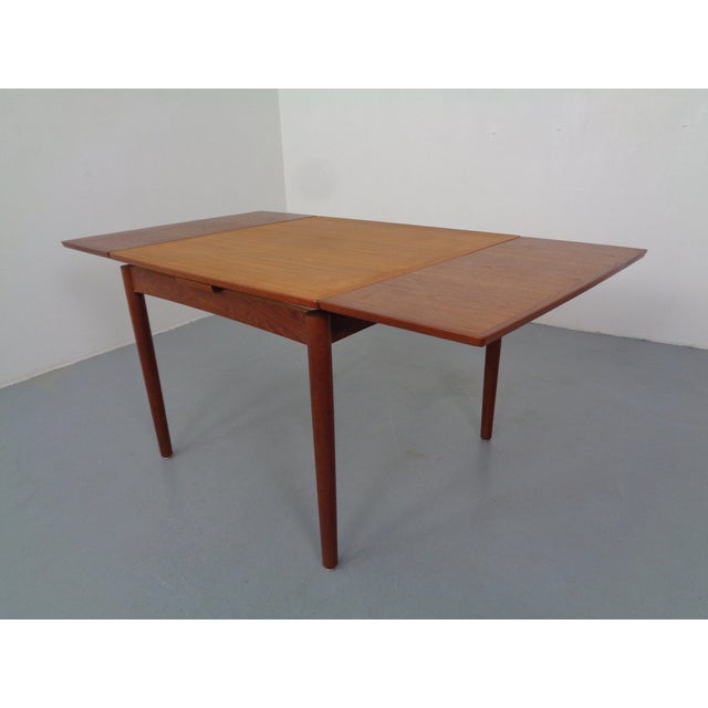 Extandable Teak Dining Table by Poul Hundevad for Hundevad & Co, 1960s For Sale - Image 6 of 18