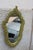 Pop Art Baroque Ceramic Mirror in Green Color, Italy, 1960s, in Very Good conditions. Designed 1960 to 1969