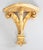 Italian Florentine Carved Feather Giltwood Wall Brackets - a Pair For Sale In Houston - Image 6 of 11