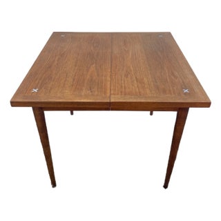 Mid-Century Modern Attributed to Merton Gershun for American of Martinsville Walnut Dining Table For Sale