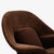 Eero Saarinen Womb Chair & Ottoman in Chocolate Brown Mohair & Black Frame by Knoll For Sale - Image 9 of 12