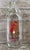 Transparent Set of 5, Vintage Milk Bottles and Holder for Flowers/Display For Sale - Image 8 of 15