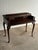 Brown Antique Early 20th Century Queen-Anne Style Mahogany Writing Desk For Sale - Image 8 of 16