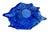 Lavorazione Arte Murano Swirl Bowl Cobalt Blue Made in Italy For Sale - Image 10 of 10
