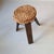 Mid-Century Modern Stool attributed to Adrien Adoux & Frida Minet, 1950s For Sale - Image 3 of 11