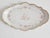 Vintage 1950's small scalloped porcelain platter with hand painted cherubs in a light pink and gold trims. The platter is...