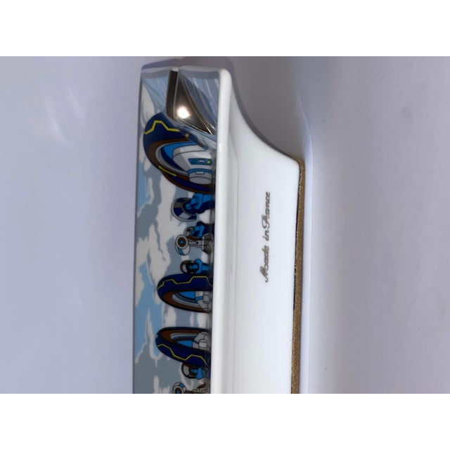 Ceramic Hermes Mega Chariot Ashtray For Sale - Image 7 of 9