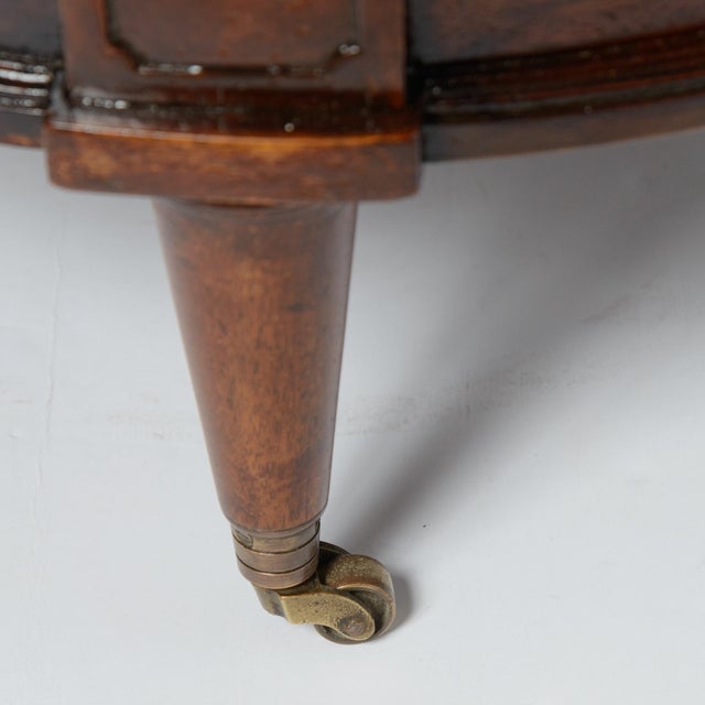 Louis XVI Style Three Tier Bouillotte Drinks Table, Marble Top For Sale - Image 12 of 12
