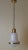 Art Nouveau Hanging Lamp in White Glass and Brass, 1920 For Sale - Image 10 of 18