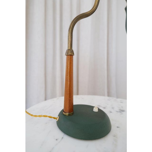 Mid-Century Sculptural Table Lamp from Edvard Hagman, Sweden, 1950s For Sale - Image 11 of 15
