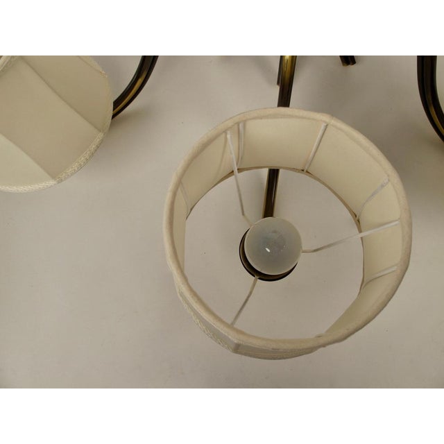 Cream Chandelier by Hugo Gorge, Austria, 1930s For Sale - Image 8 of 18