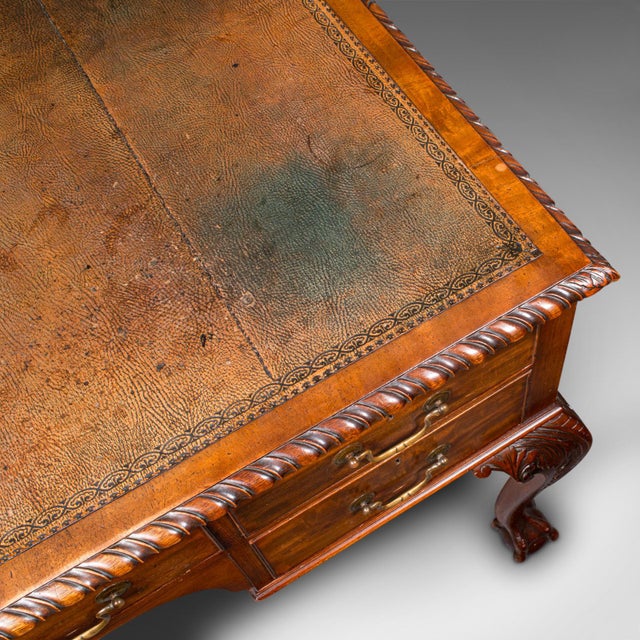 1910's Antique Clerk's Desk For Sale - Image 11 of 12