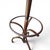 Vintage Bentwood Coat & Hat Rack, Hall Tree Thonet Style With Umbrella Ring For Sale - Image 9 of 13