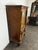 Wood Oak Display Cabinet with Fluted Columns in the style of Dudouyt, 1930s For Sale - Image 7 of 9