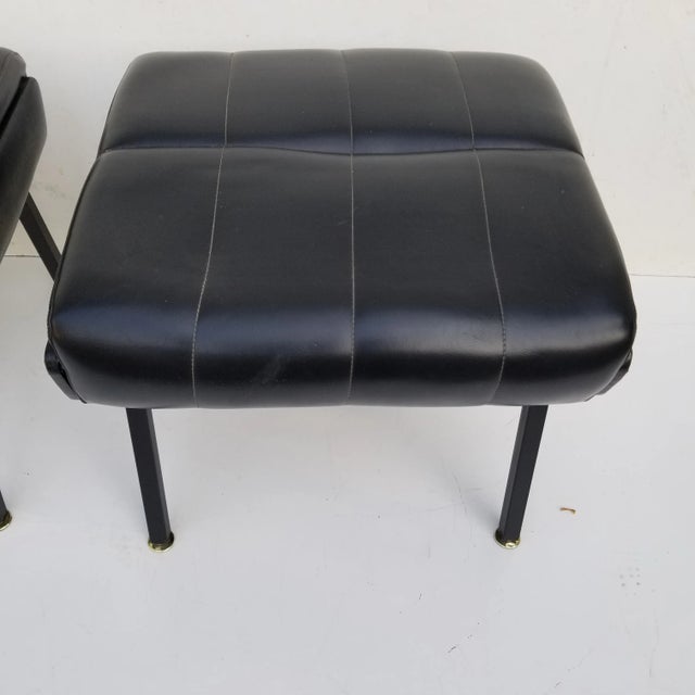 1950s French Ottoman - a Pair For Sale - Image 4 of 13