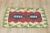 1960s Tribal Geometric Red and Green Kilim Rug For Sale In Sacramento - Image 6 of 13