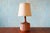 1960s Mid Century Modern Lava Drip Glaze Studio Craft Pottery Table Lamp For Sale - Image 9 of 13