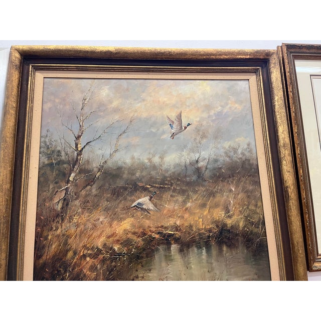 Paint 1930s Oil Painting by German Artist Hans Hansung For Sale - Image 7 of 11