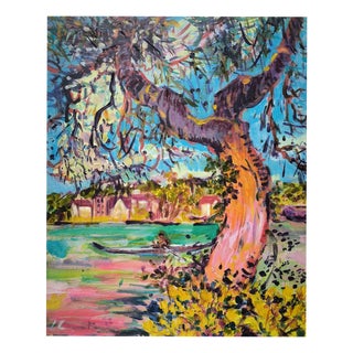 Linda Clerget, Solar Harmony, Acrylic For Sale