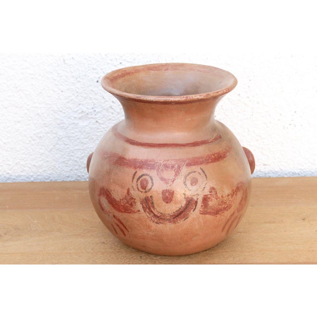 19th Century Pre Columbian Terracotta Moche Effigy Vessel For Sale - Image 5 of 9