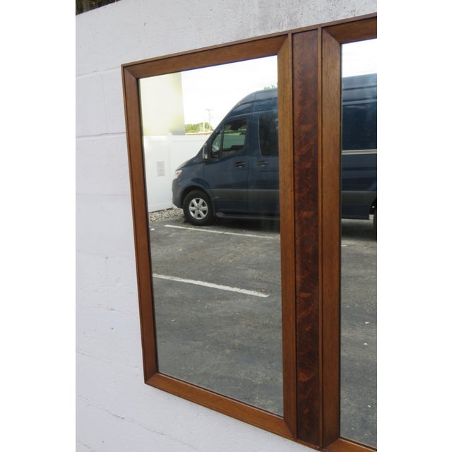 Mid Century Modern Large Vanity Dresser Bathroom Wall Mirror 6243 For Sale - Image 12 of 18