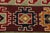 Vintage Soumak Red/Green Wool Rug - 5'0'' X 7'2'' For Sale In New York - Image 6 of 10