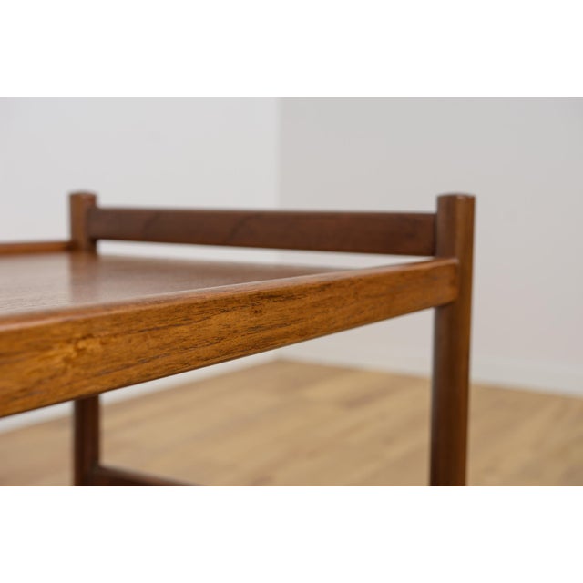 Mid-Century Teak Console Table, Denmark, 1970s For Sale - Image 6 of 10