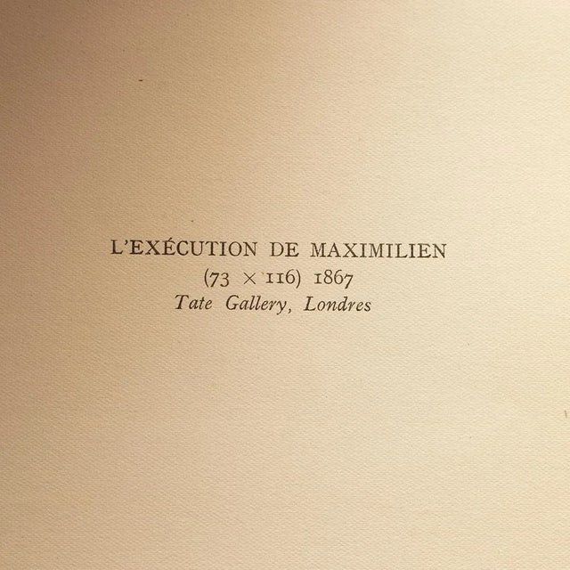 1949 After Edouard Manet "The Execution of Emperor Maximilian" First Edition Parisian Print For Sale - Image 4 of 8