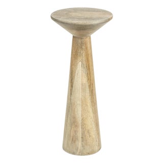 Brescia Mango Wood Accent Table, Tall- 21" For Sale