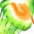 Contemporary Rainbowland Jellyfish Kiss - Original Botanical Abstract Watercolor Painting on Paper by Xiao Wen Xu For Sale - Image 3 of 6