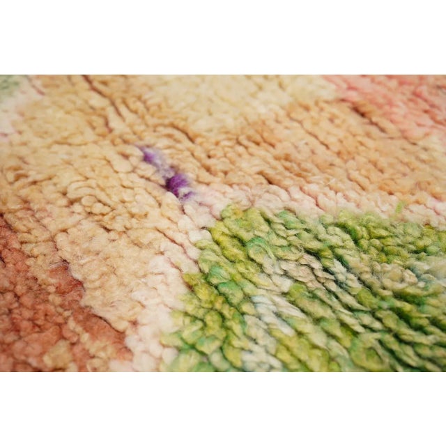 Vintage Morrocan Rug 4'10'' x 8'1'' For Sale - Image 9 of 9