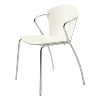 EO 5400 White Stackable Bessi Chair by Erla Sólveig Óskarsdóttir For Sale