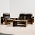 Model 757 Leather Sofa Set by Harry De Groot for Leolux, 1970s, Set of 3 For Sale - Image 4 of 18