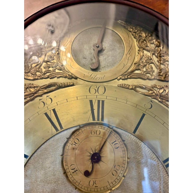 Antique Georgian Mahogany Longcase Grandfather Clock from John Taylor London, 1780 For Sale - Image 17 of 18